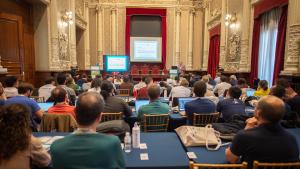 Asistentes al Congreso de Inteligencia Artificial y Gestión de los ecosistemas en Palencia 
