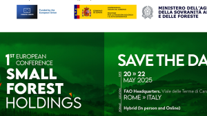 La 1ª Conferencia Europea de Pequeñas Explotaciones Forestales se celebrará del 20 al 22 de mayo en Roma