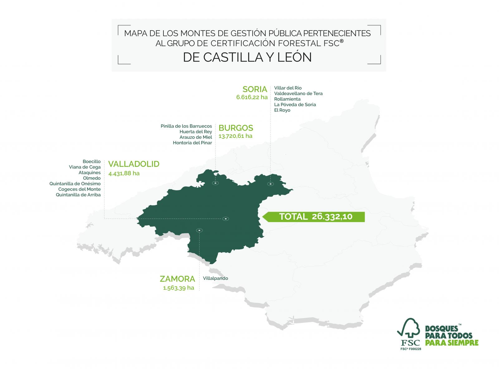 certificación FSC Castilla y León