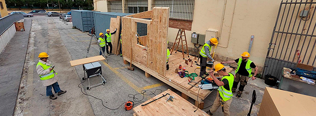 Curso formativo de construccion con madera en Málaga de Maderaula
