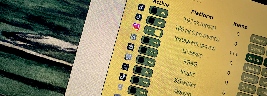 SUPERB y social media